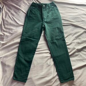 BONGO Women's Skinny Jeans - Forest Green